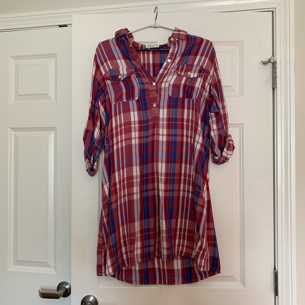 Plaid dress